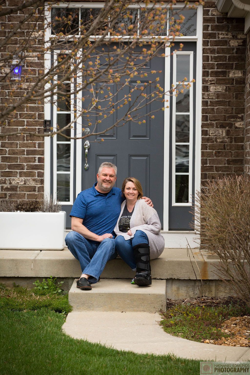 At Our Doorstep pictures of family during the pandemic