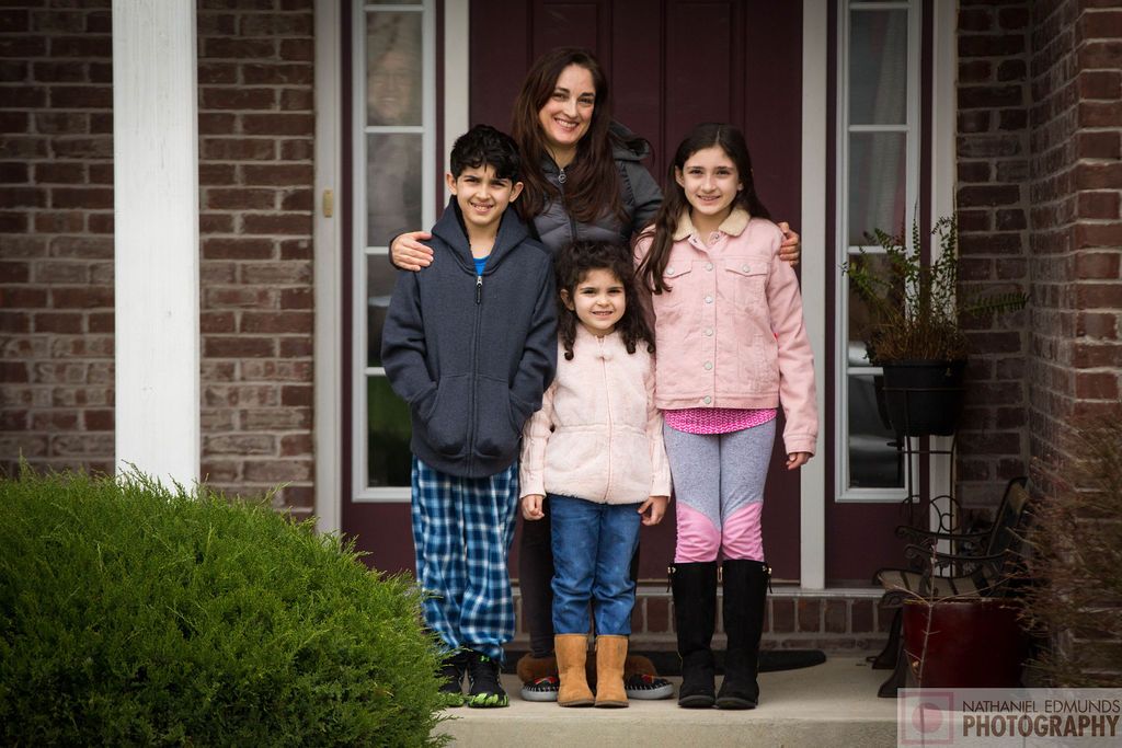 At Our Doorstep pictures of family during the pandemic