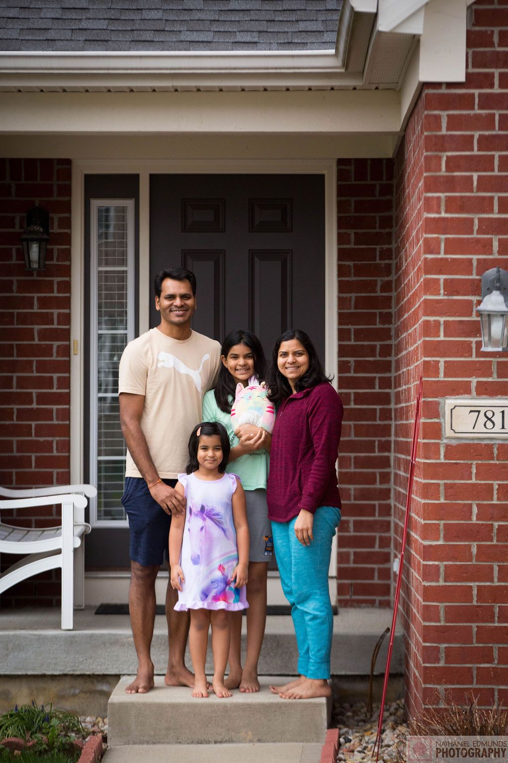 At Our Doorstep pictures of family during the pandemic