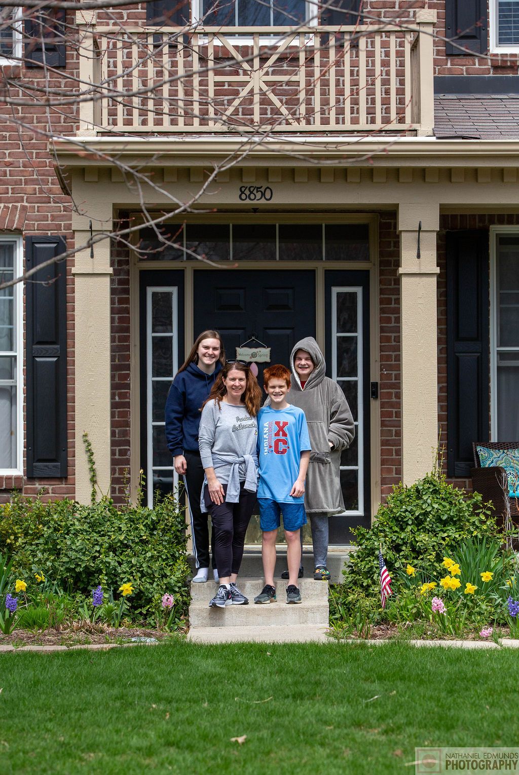 At Our Doorstep pictures of family during the pandemic