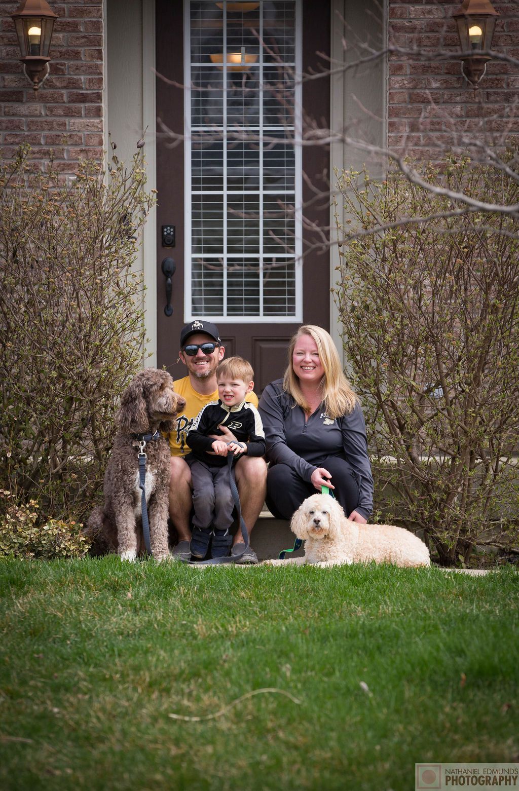 At Our Doorstep pictures of family during the pandemic