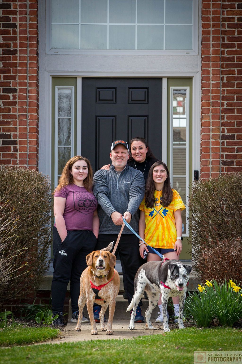 At Our Doorstep pictures of family during the pandemic