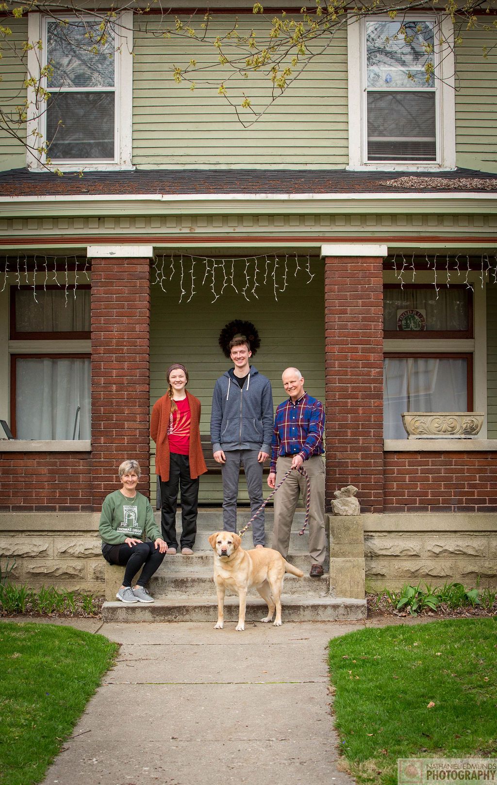 At Our Doorstep pictures of family during the pandemic