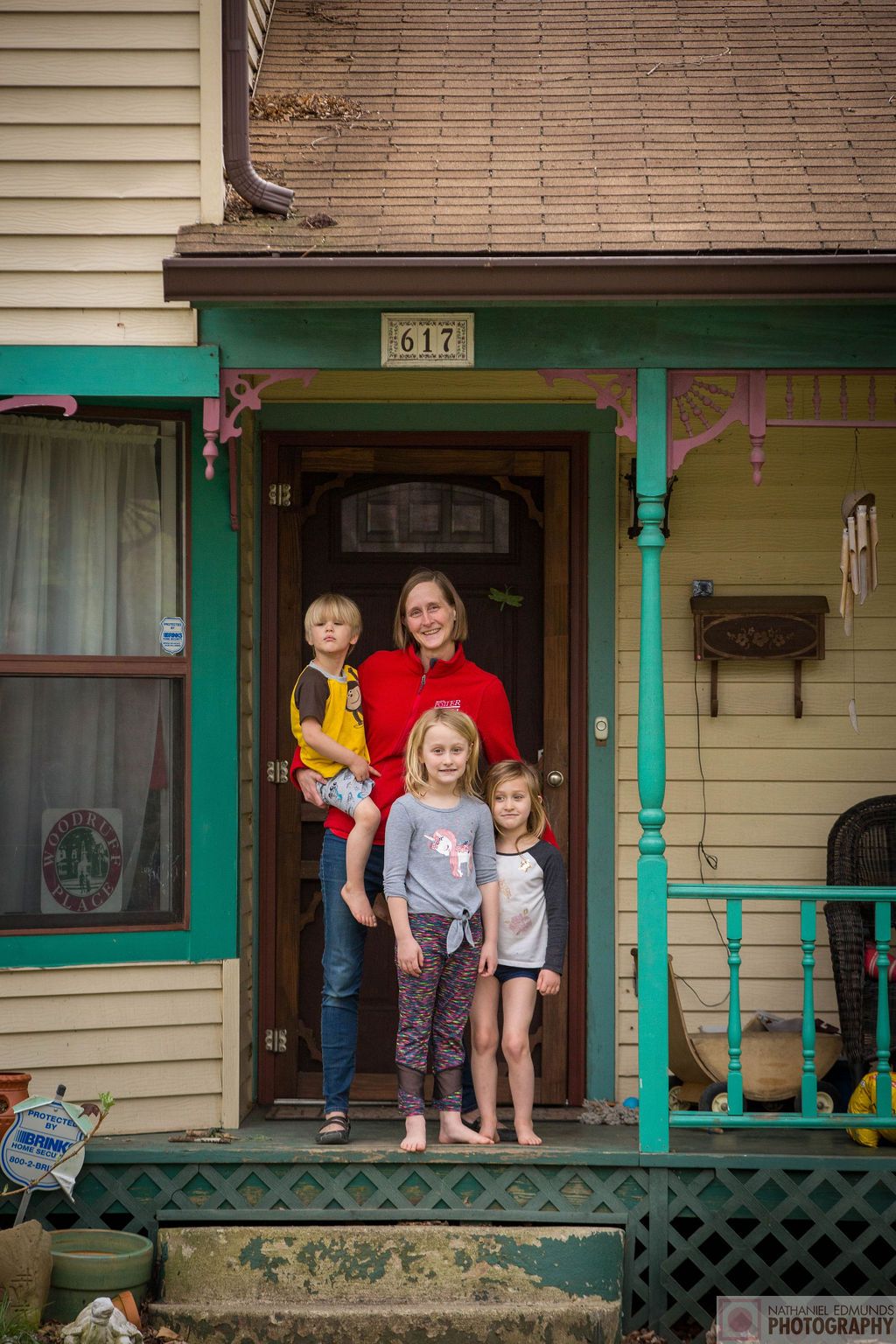 At Our Doorstep pictures of family during the pandemic