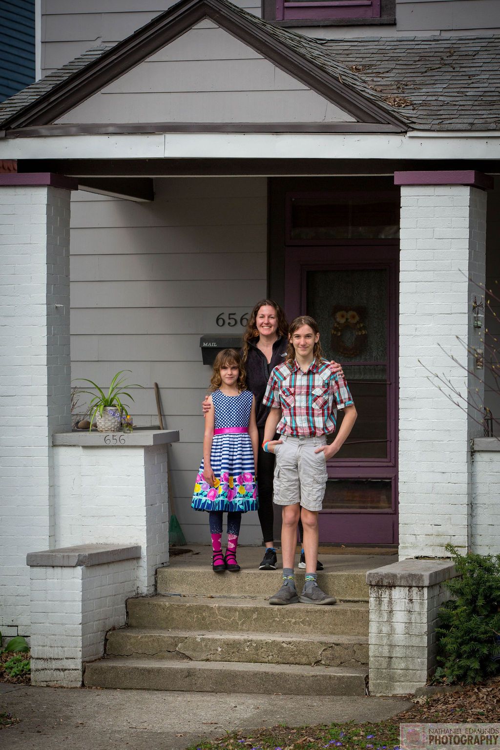 At Our Doorstep pictures of family during the pandemic