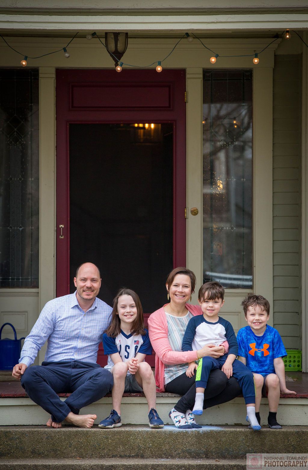 At Our Doorstep pictures of family during the pandemic