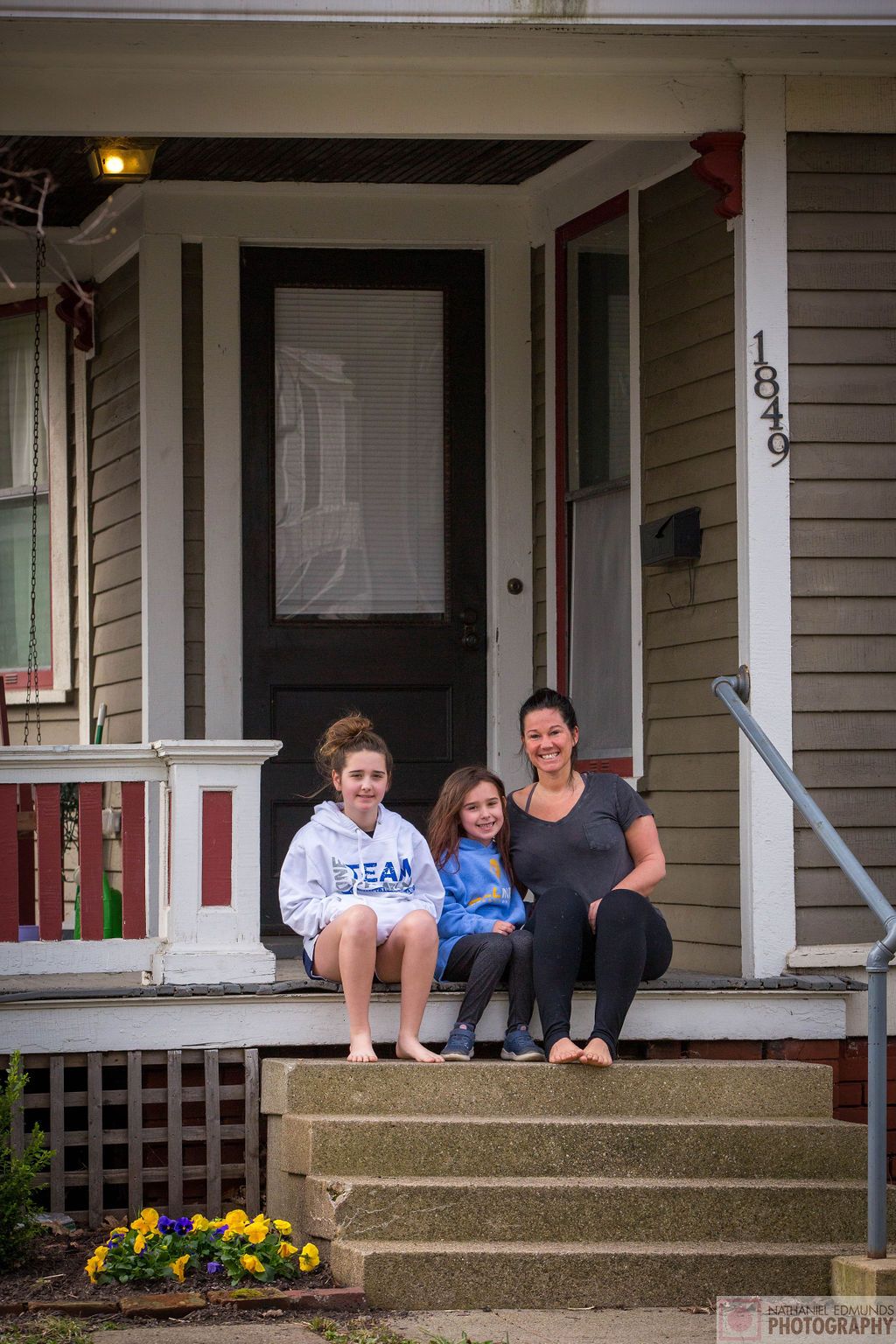 At Our Doorstep pictures of family during the pandemic