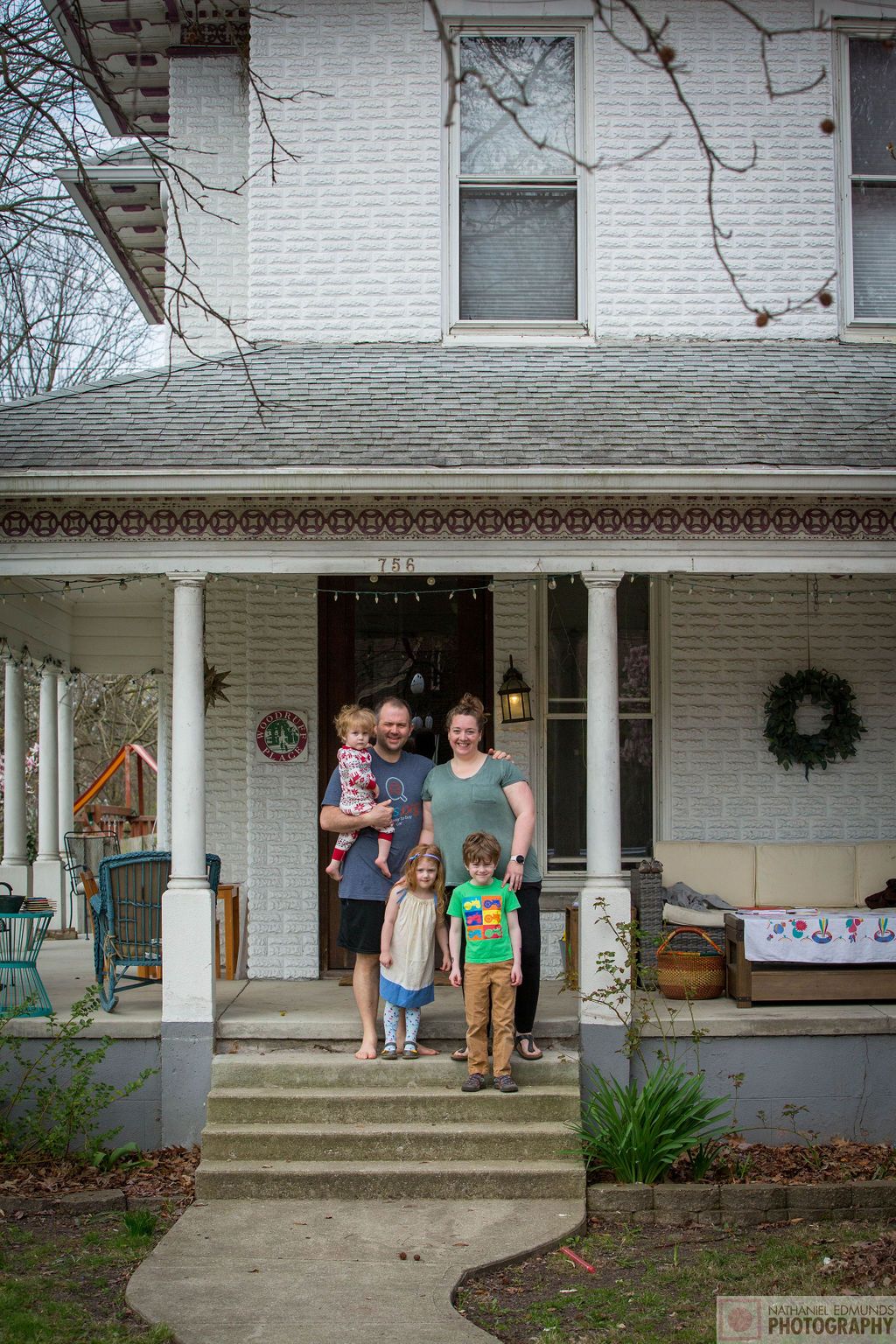 At Our Doorstep pictures of family during the pandemic