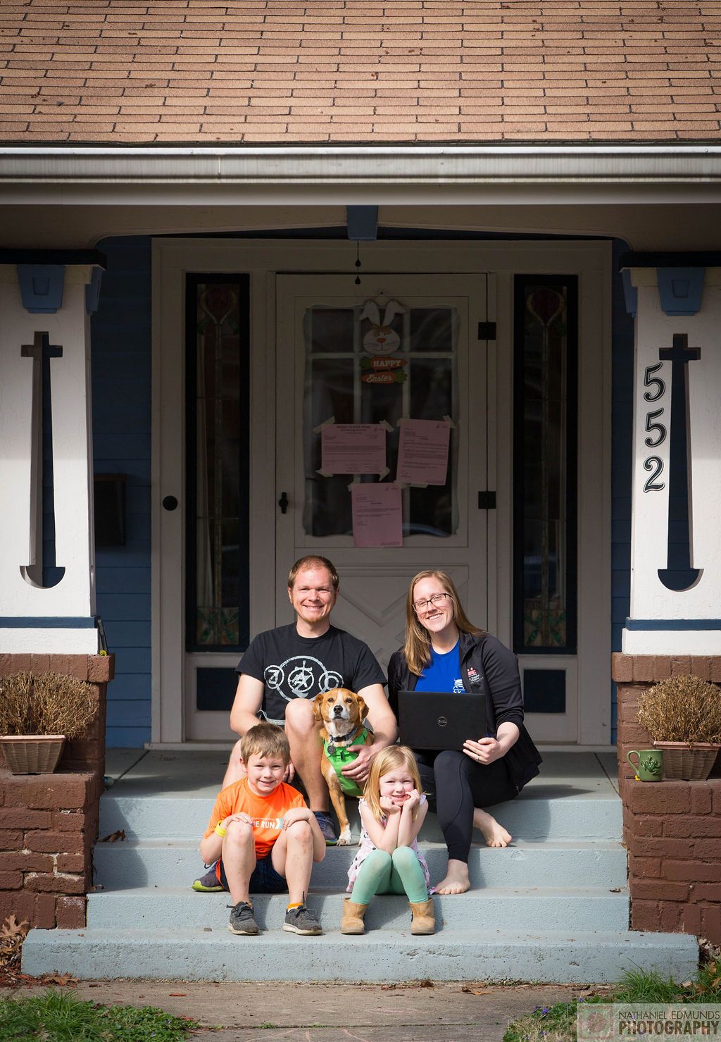 At Our Doorstep pictures of family during the pandemic