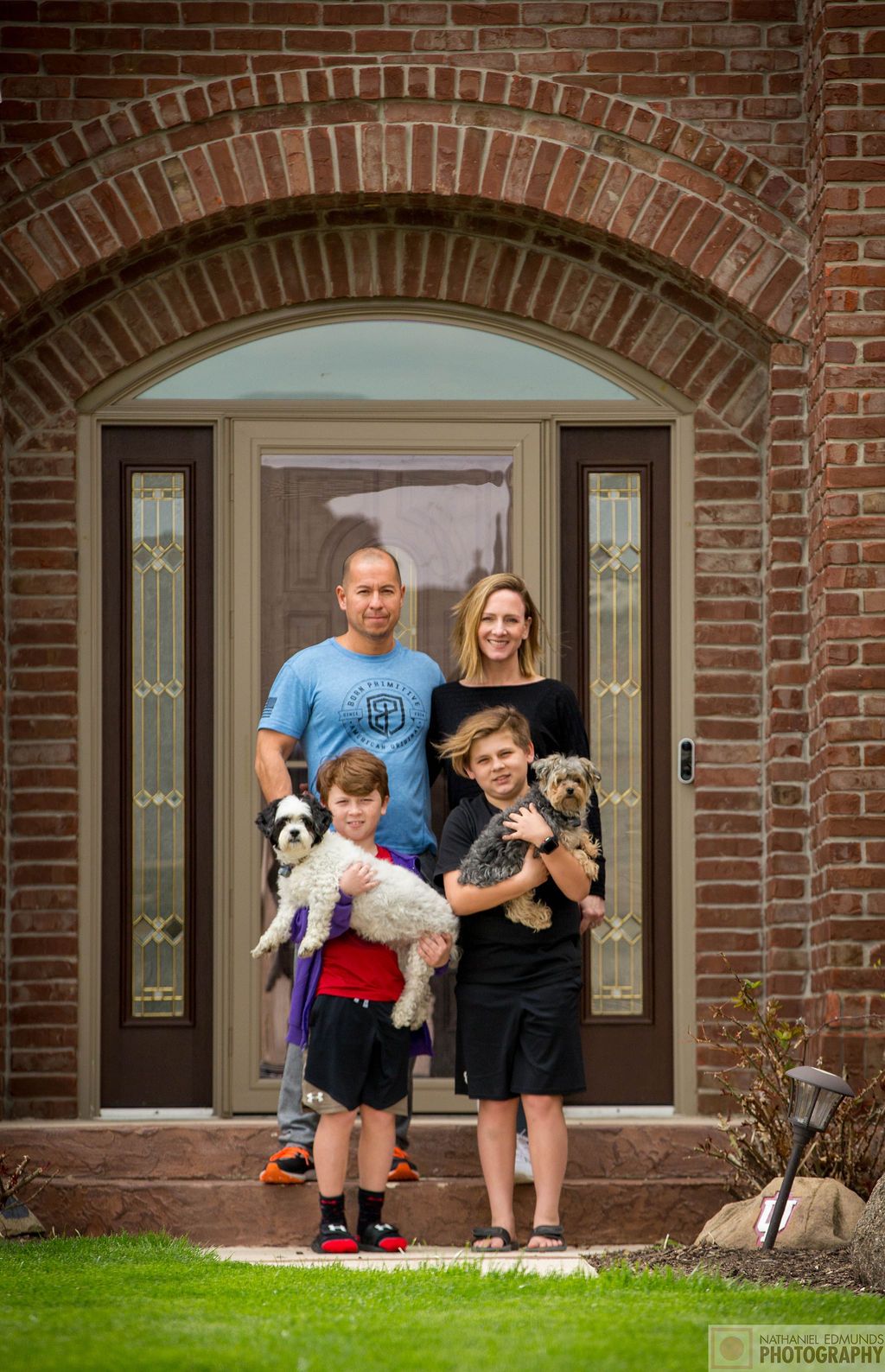 At Our Doorstep pictures of family during the pandemic