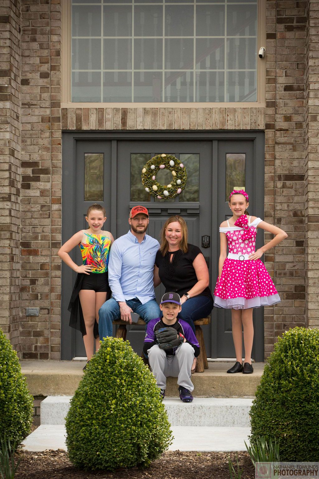 At Our Doorstep pictures of family during the pandemic