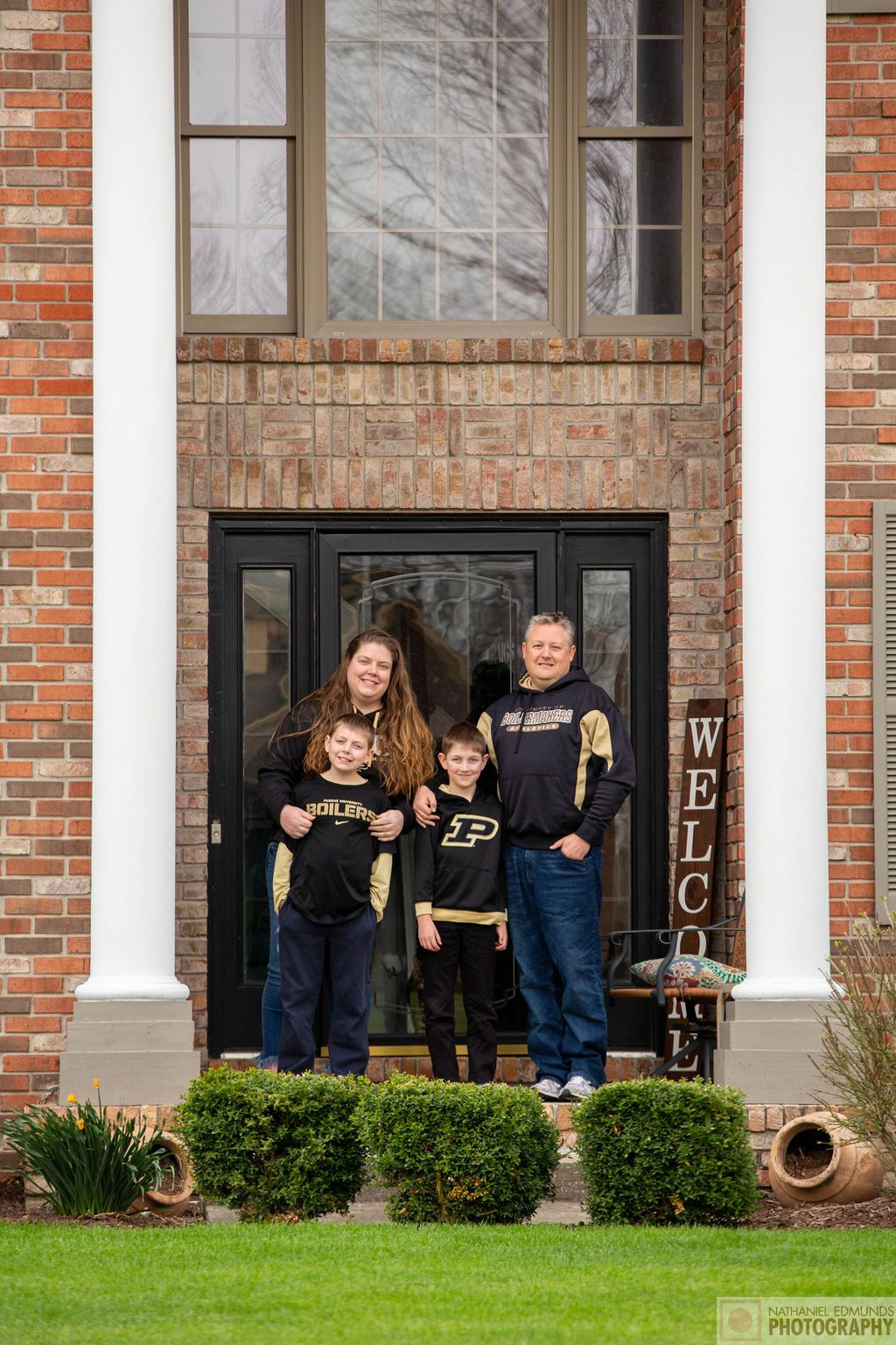 At Our Doorstep pictures of family during the pandemic