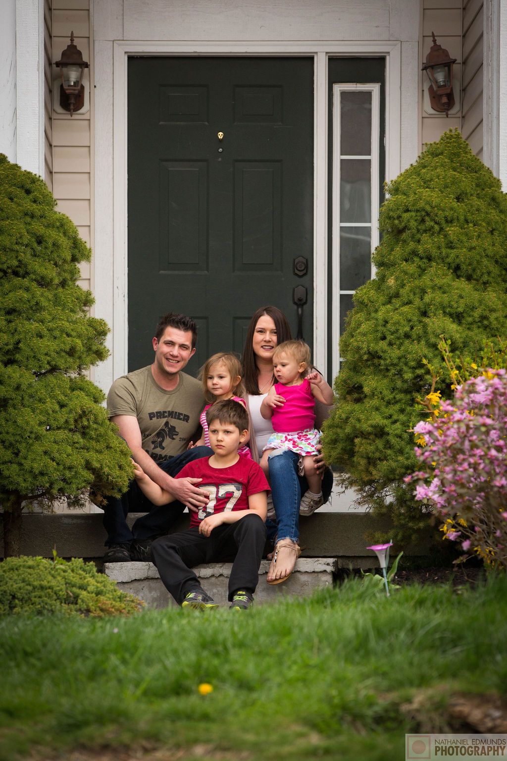 At Our Doorstep pictures of family during the pandemic