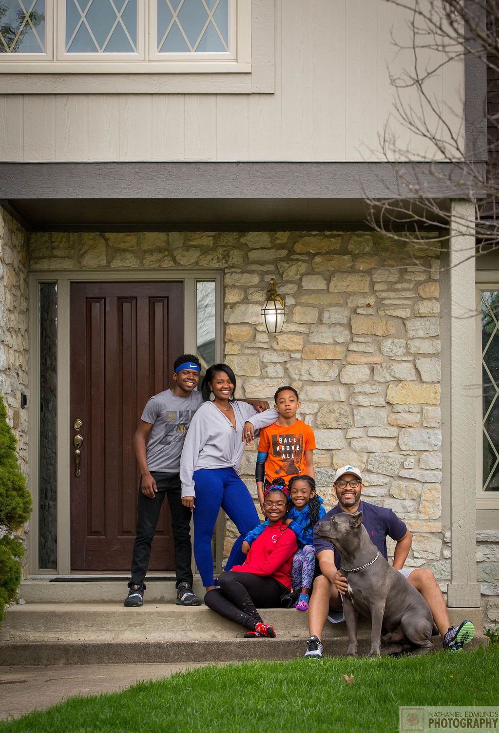 At Our Doorstep pictures of family during the pandemic