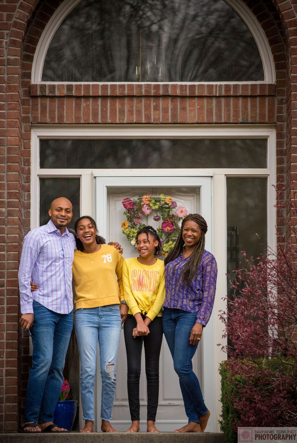 At Our Doorstep pictures of family during the pandemic