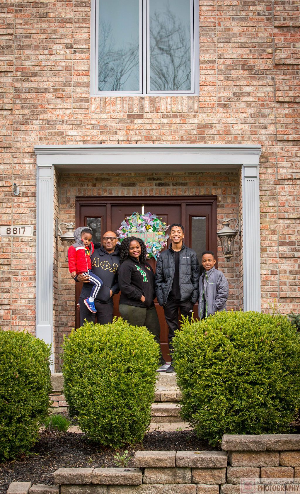 At Our Doorstep pictures of family during the pandemic