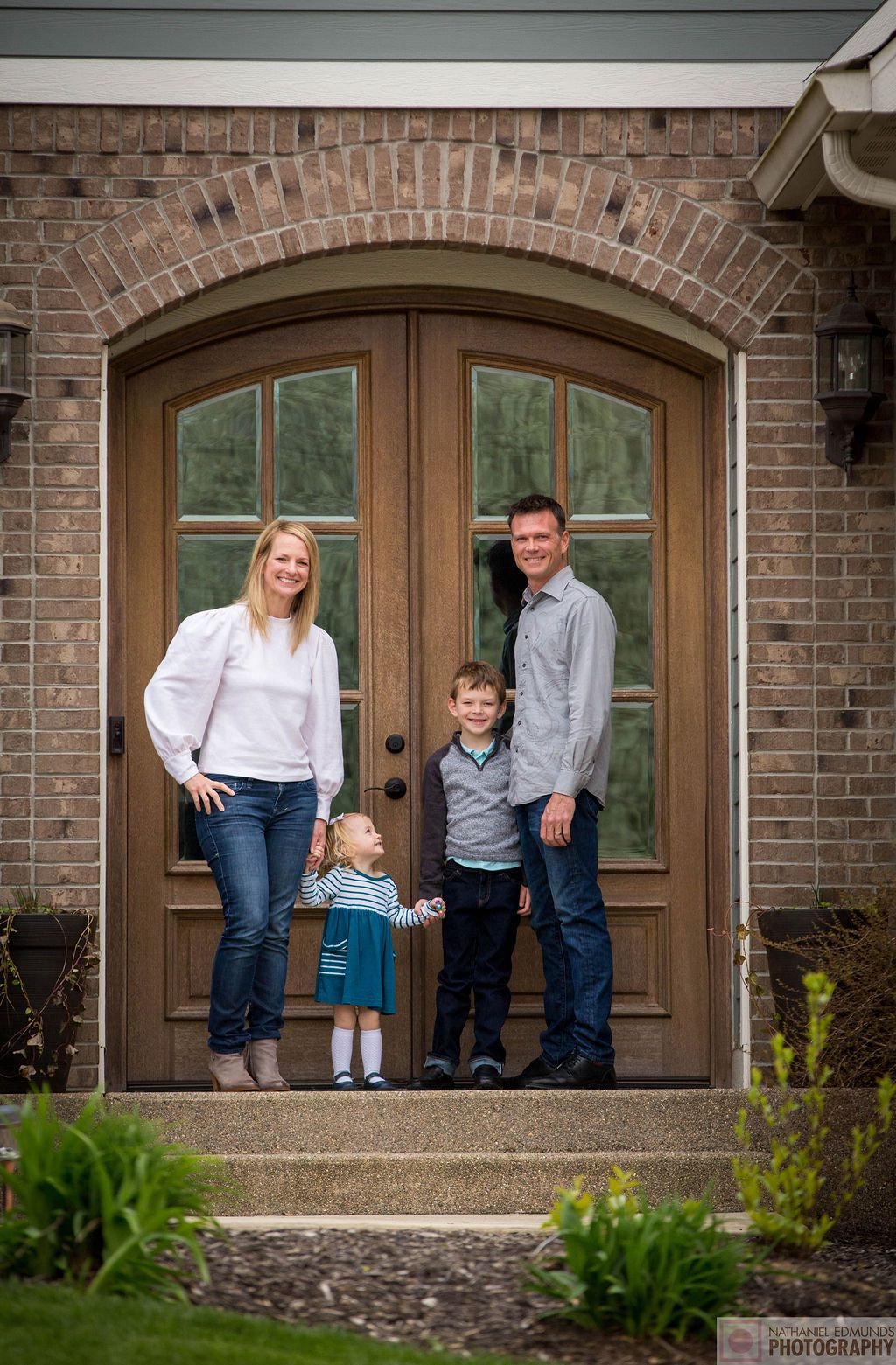 At Our Doorstep pictures of family during the pandemic