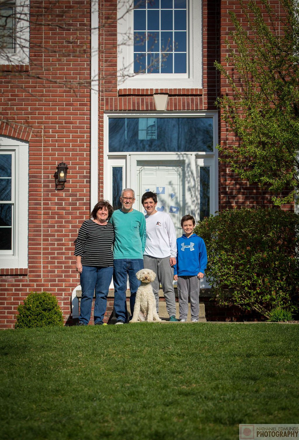 At Our Doorstep pictures of family during the pandemic