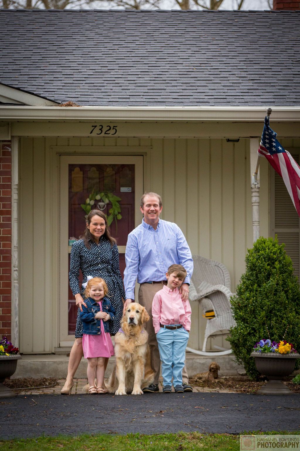 At Our Doorstep pictures of family during the pandemic