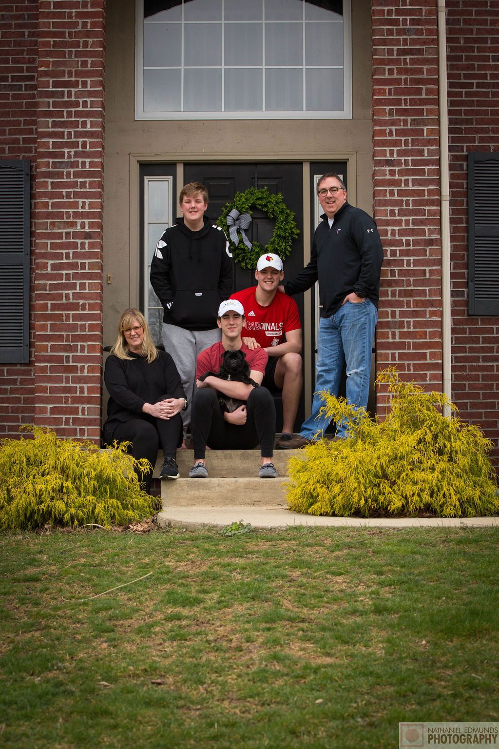At Our Doorstep pictures of family during the pandemic