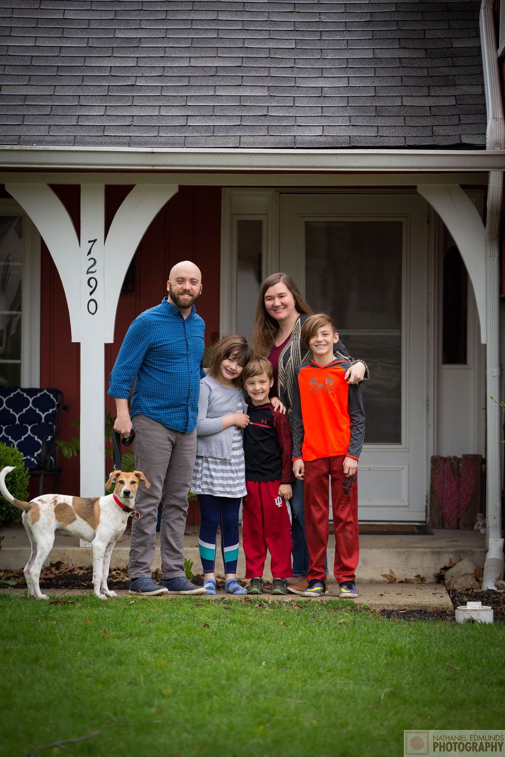 At Our Doorstep pictures of family during the pandemic