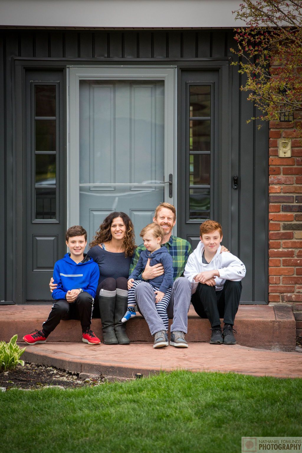 At Our Doorstep pictures of family during the pandemic