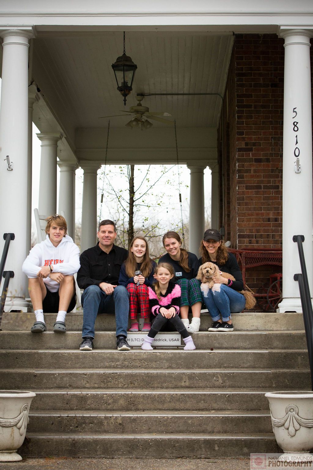 At Our Doorstep pictures of family during the pandemic