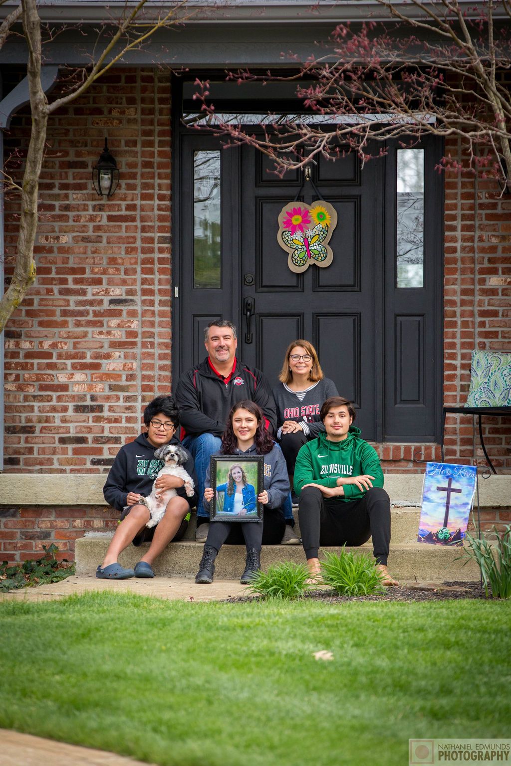 At Our Doorstep pictures of family during the pandemic