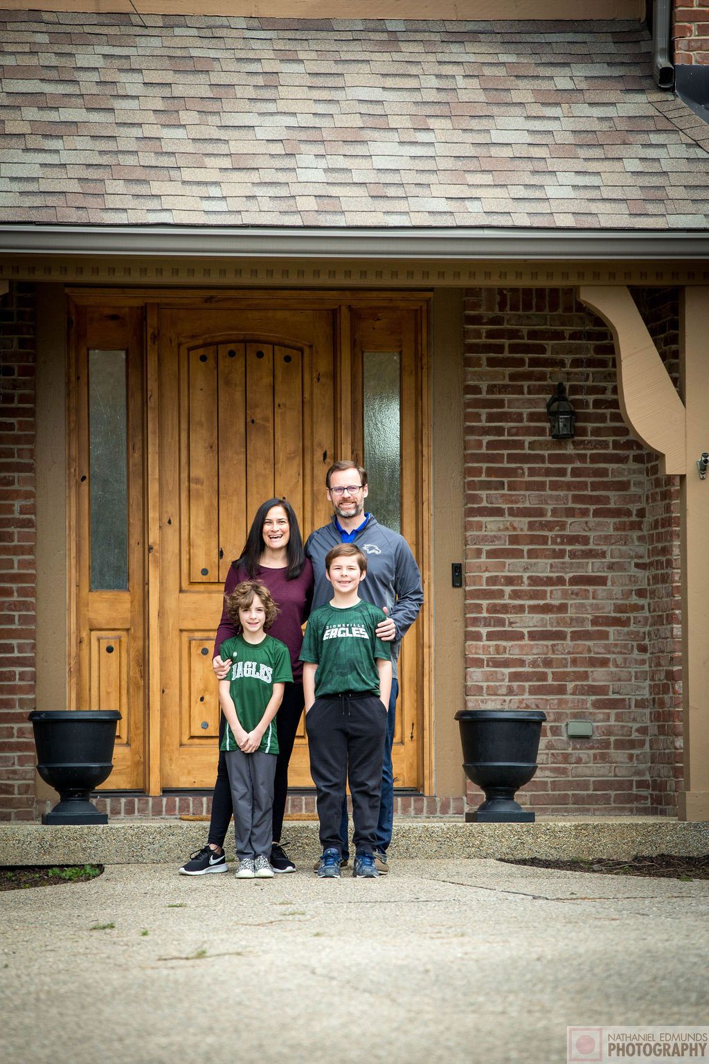 At Our Doorstep pictures of family during the pandemic