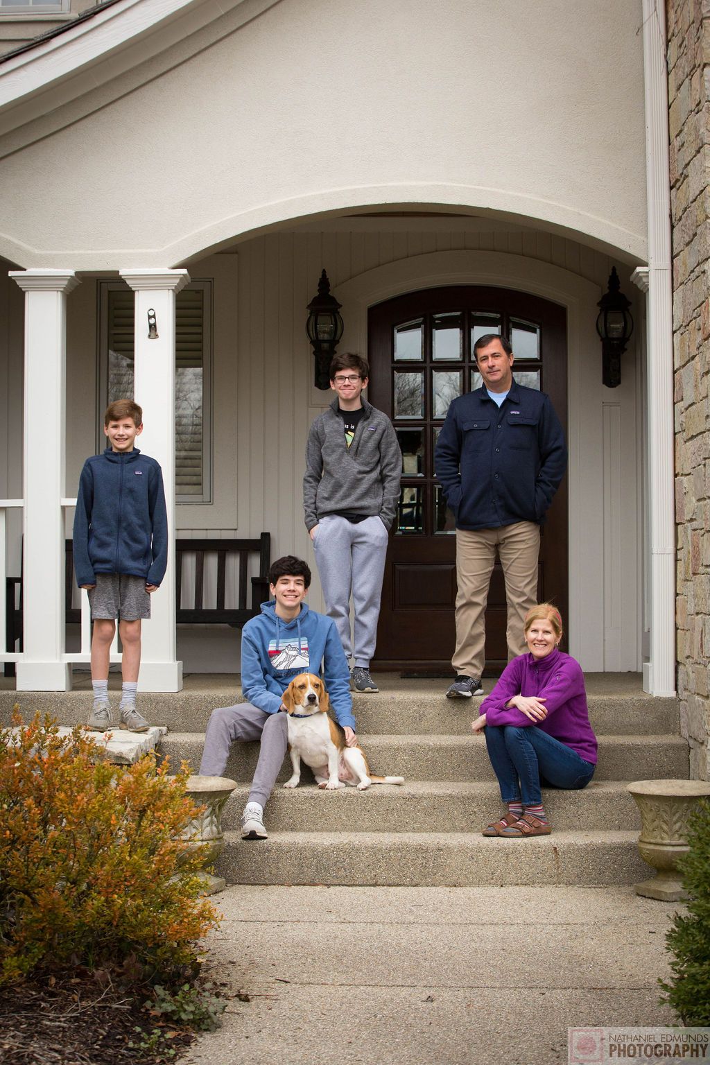 At Our Doorstep pictures of family during the pandemic