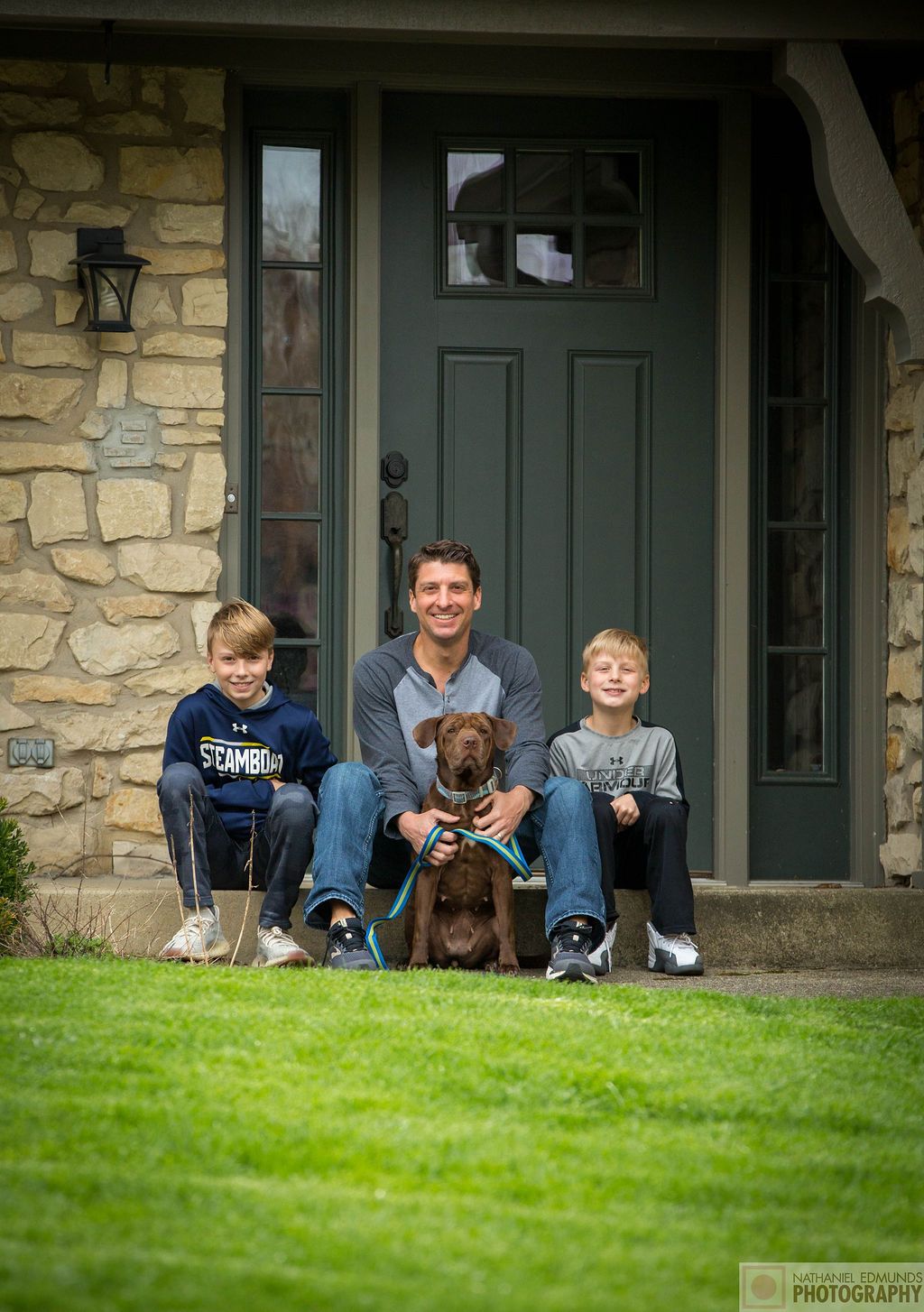At Our Doorstep pictures of family during the pandemic