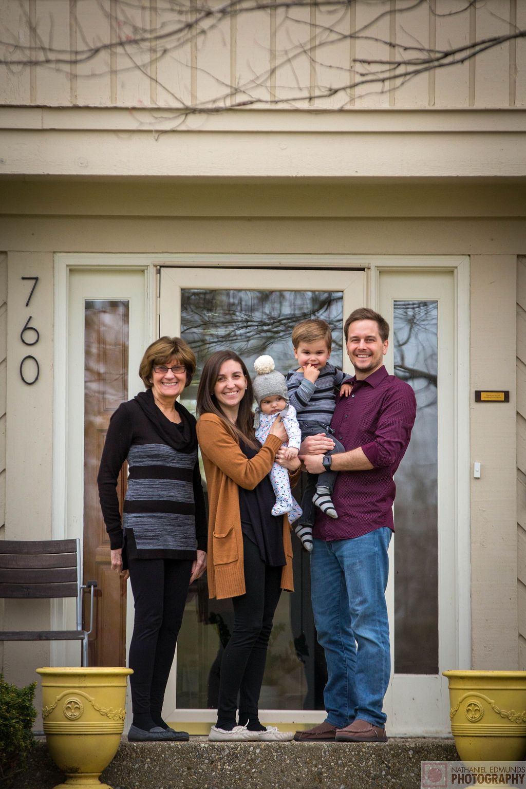 At Our Doorstep pictures of family during the pandemic