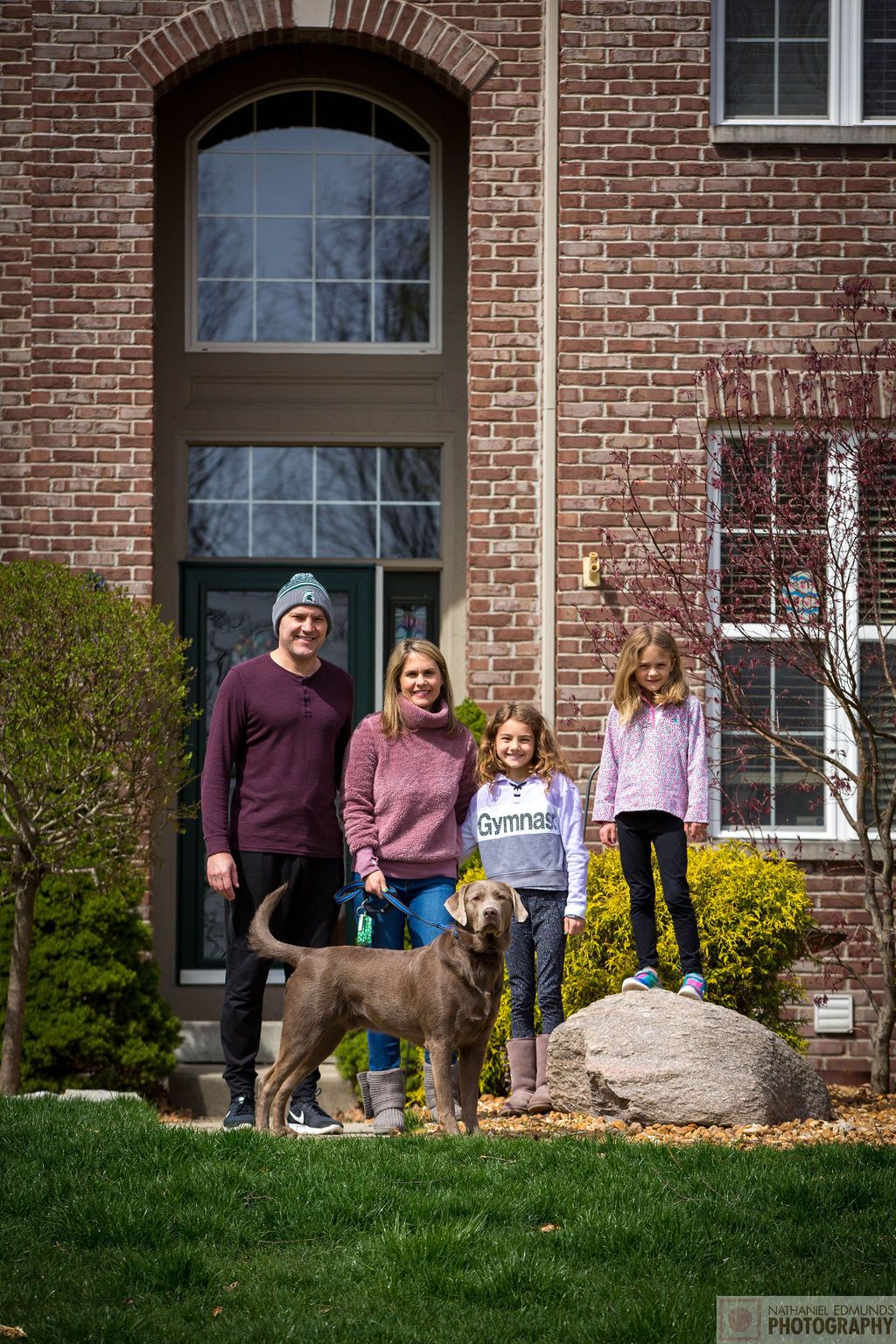 At Our Doorstep pictures of family during the pandemic