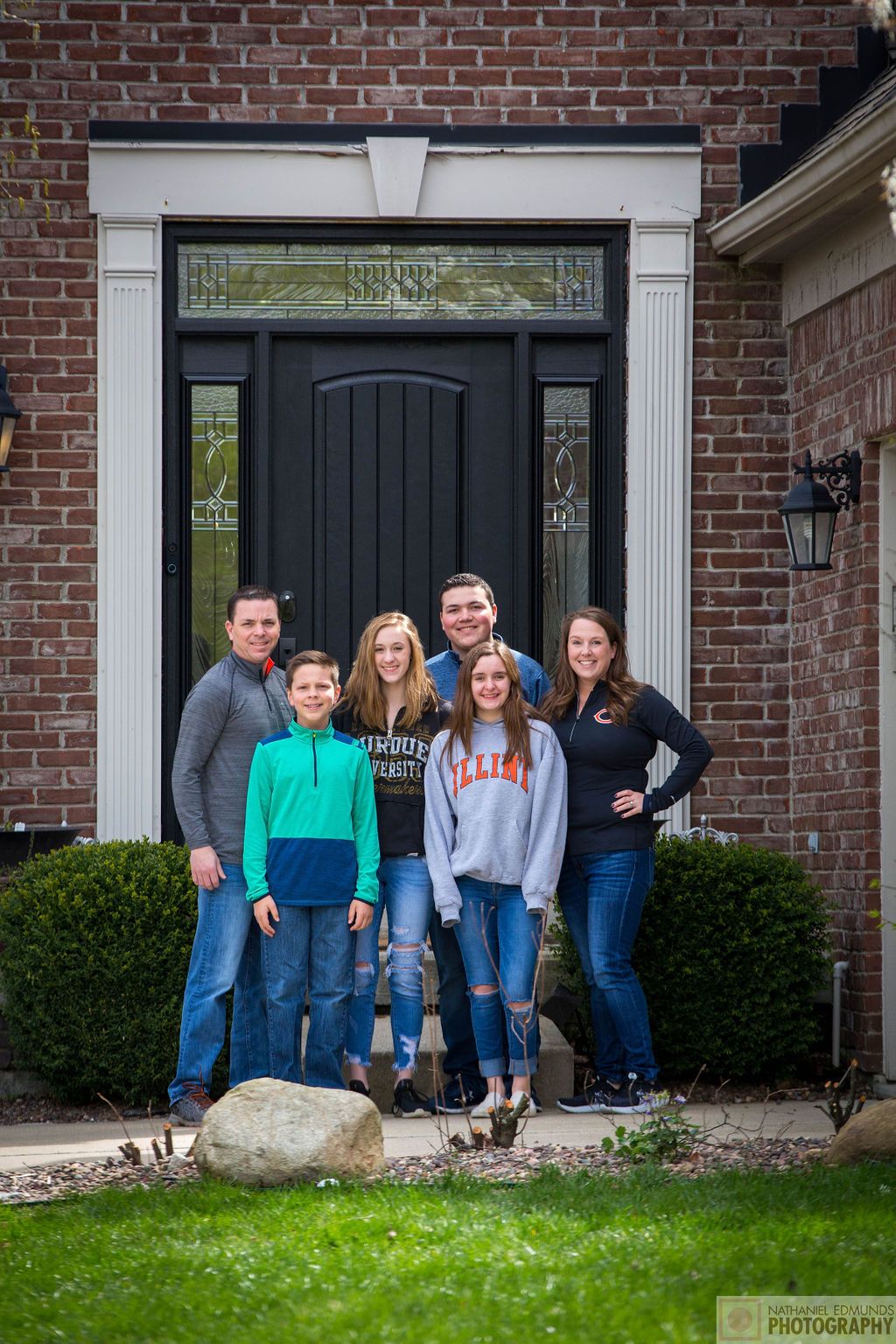 At Our Doorstep pictures of family during the pandemic