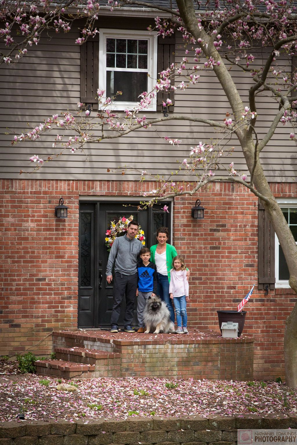 At Our Doorstep pictures of family during the pandemic