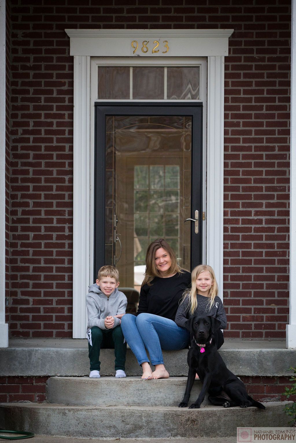 At Our Doorstep pictures of family during the pandemic