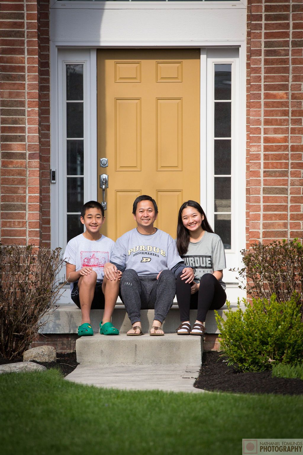At Our Doorstep pictures of family during the pandemic