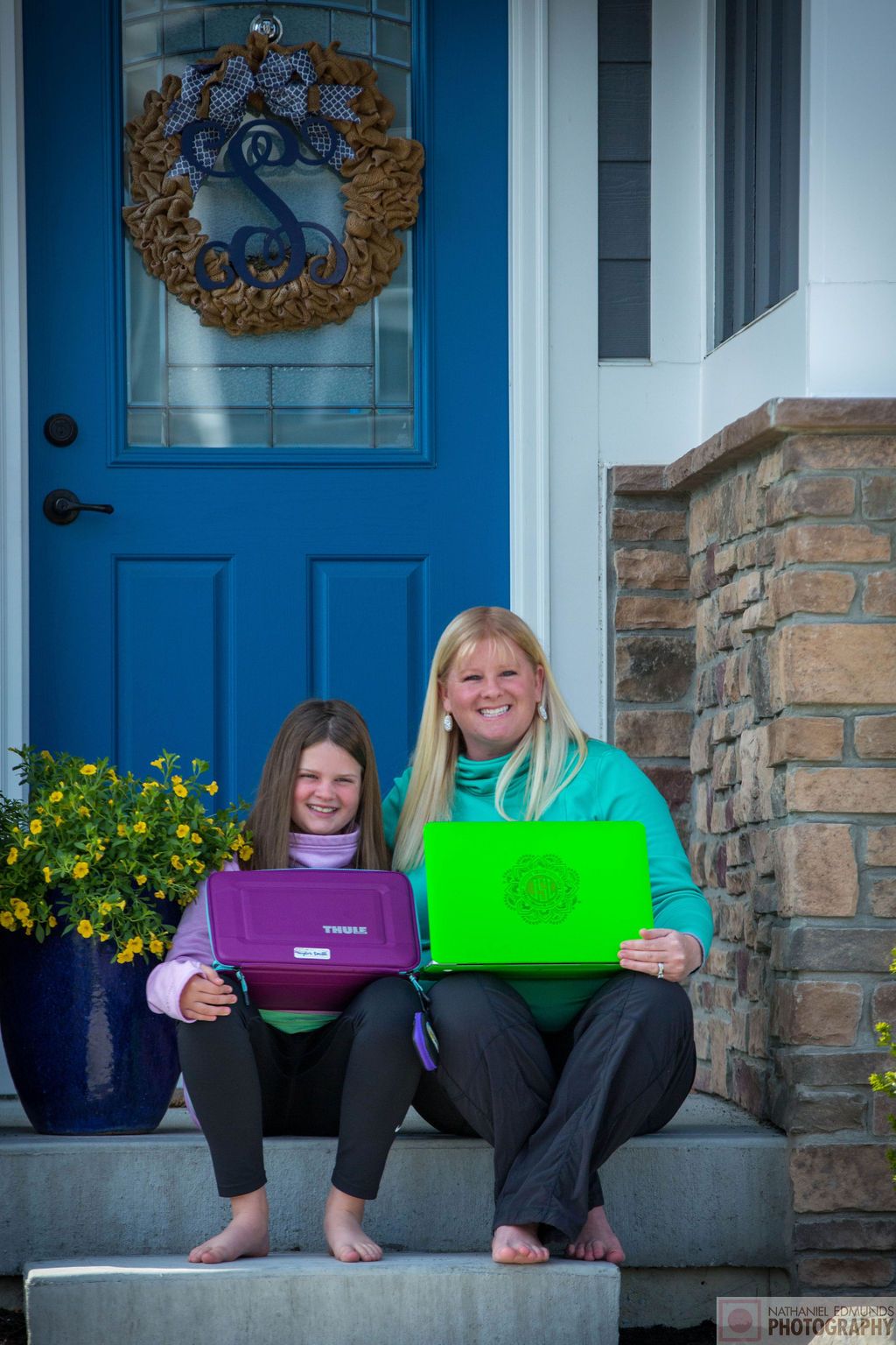 At Our Doorstep pictures of family during the pandemic