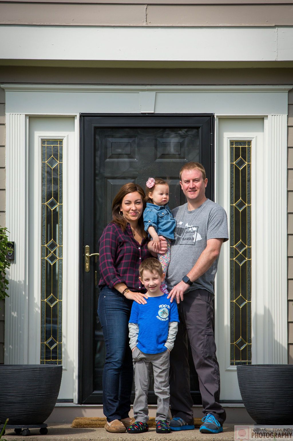 At Our Doorstep pictures of family during the pandemic