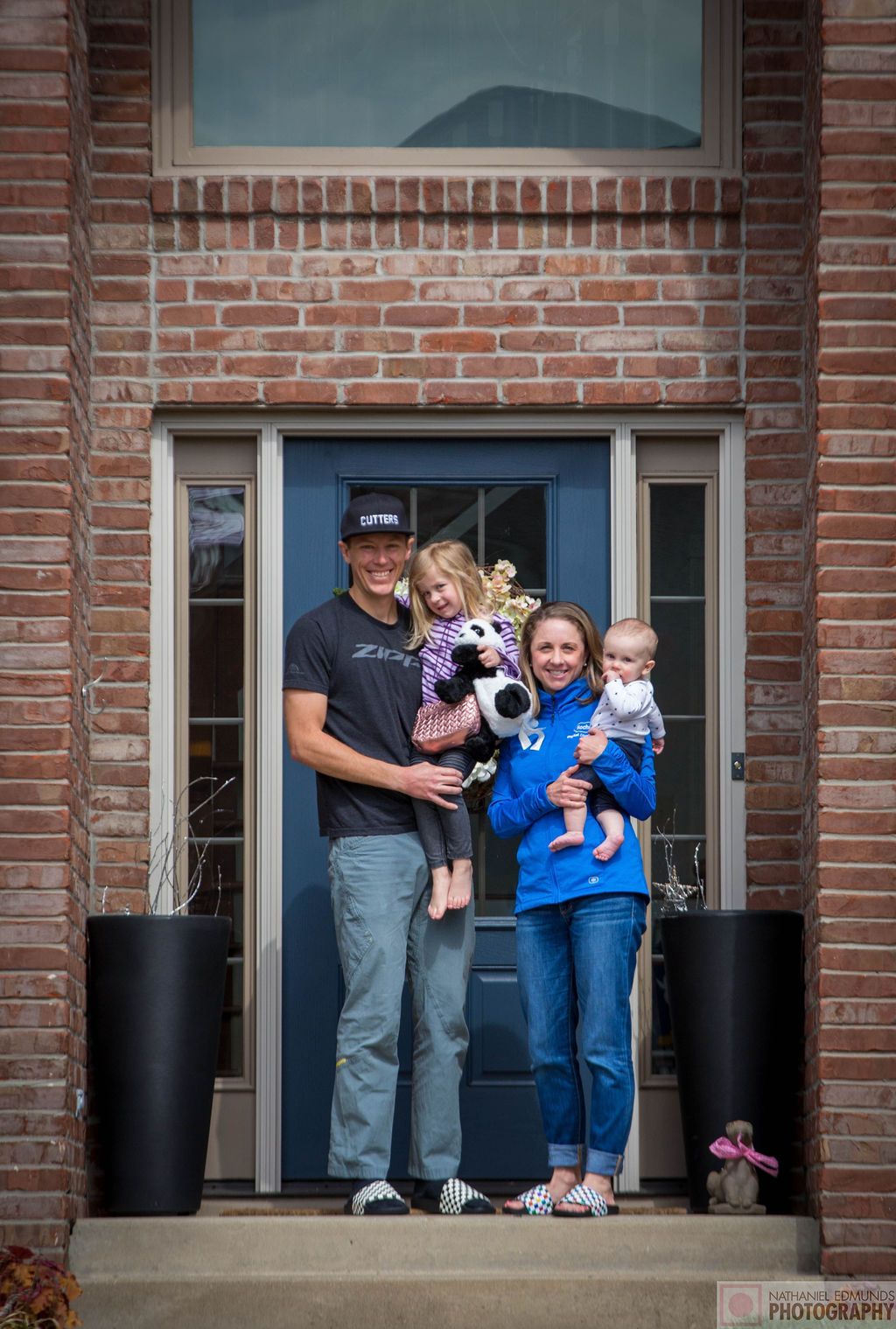 At Our Doorstep pictures of family during the pandemic