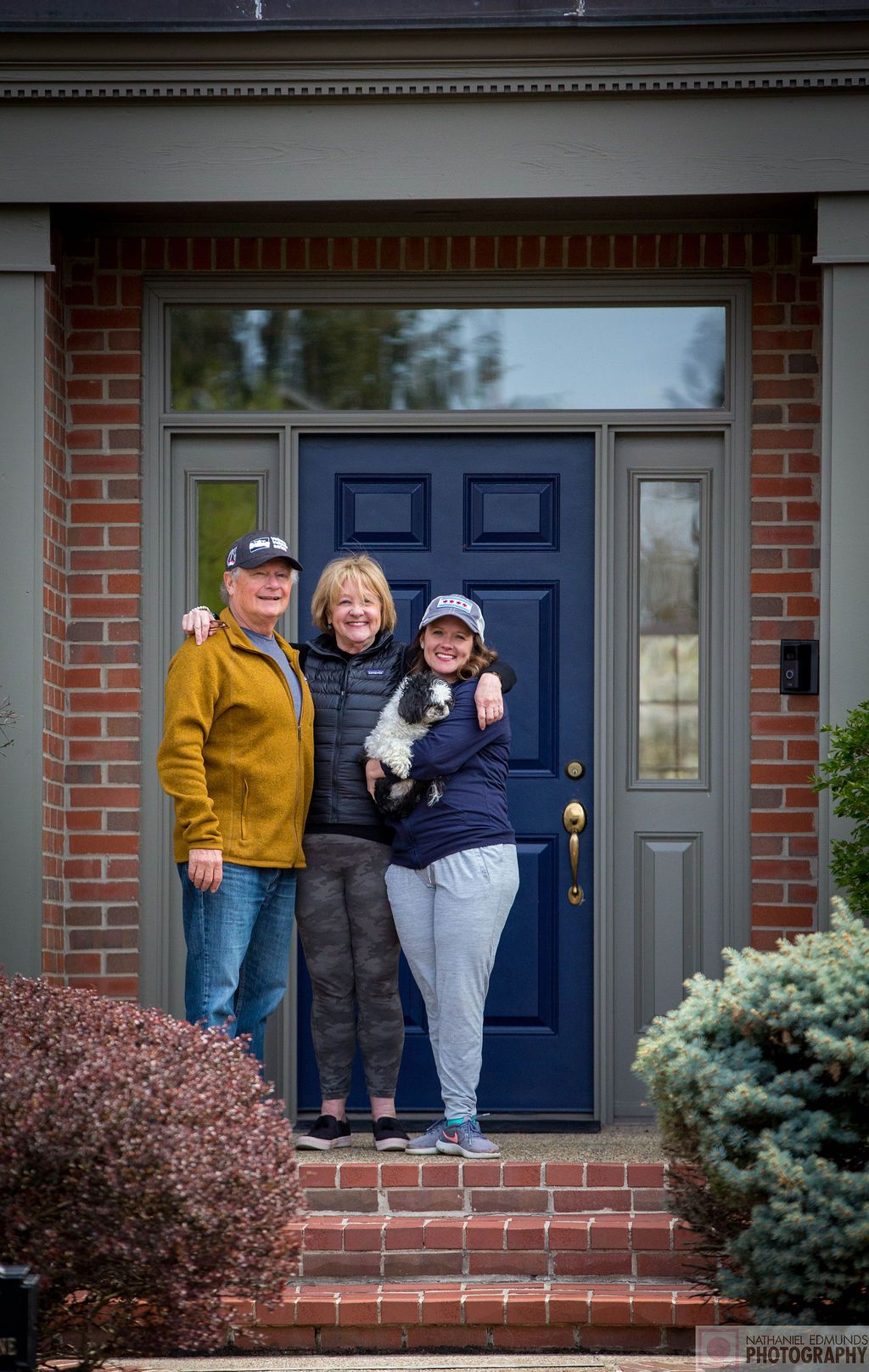 At Our Doorstep pictures of family during the pandemic