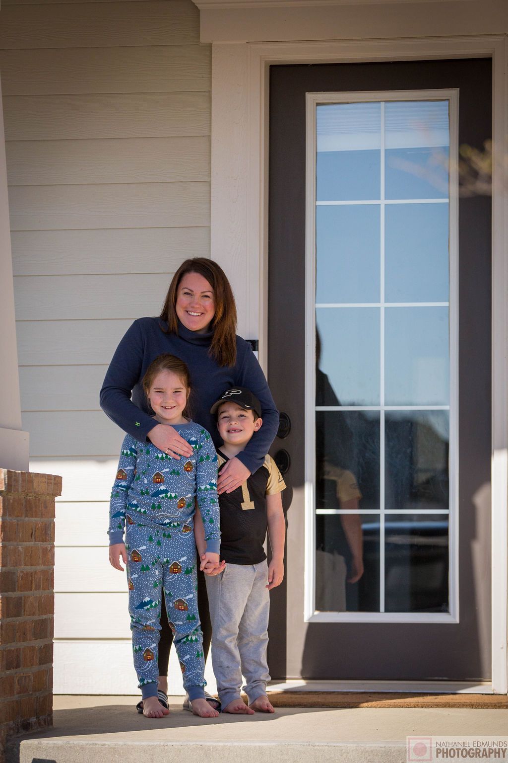 At Our Doorstep pictures of family during the pandemic
