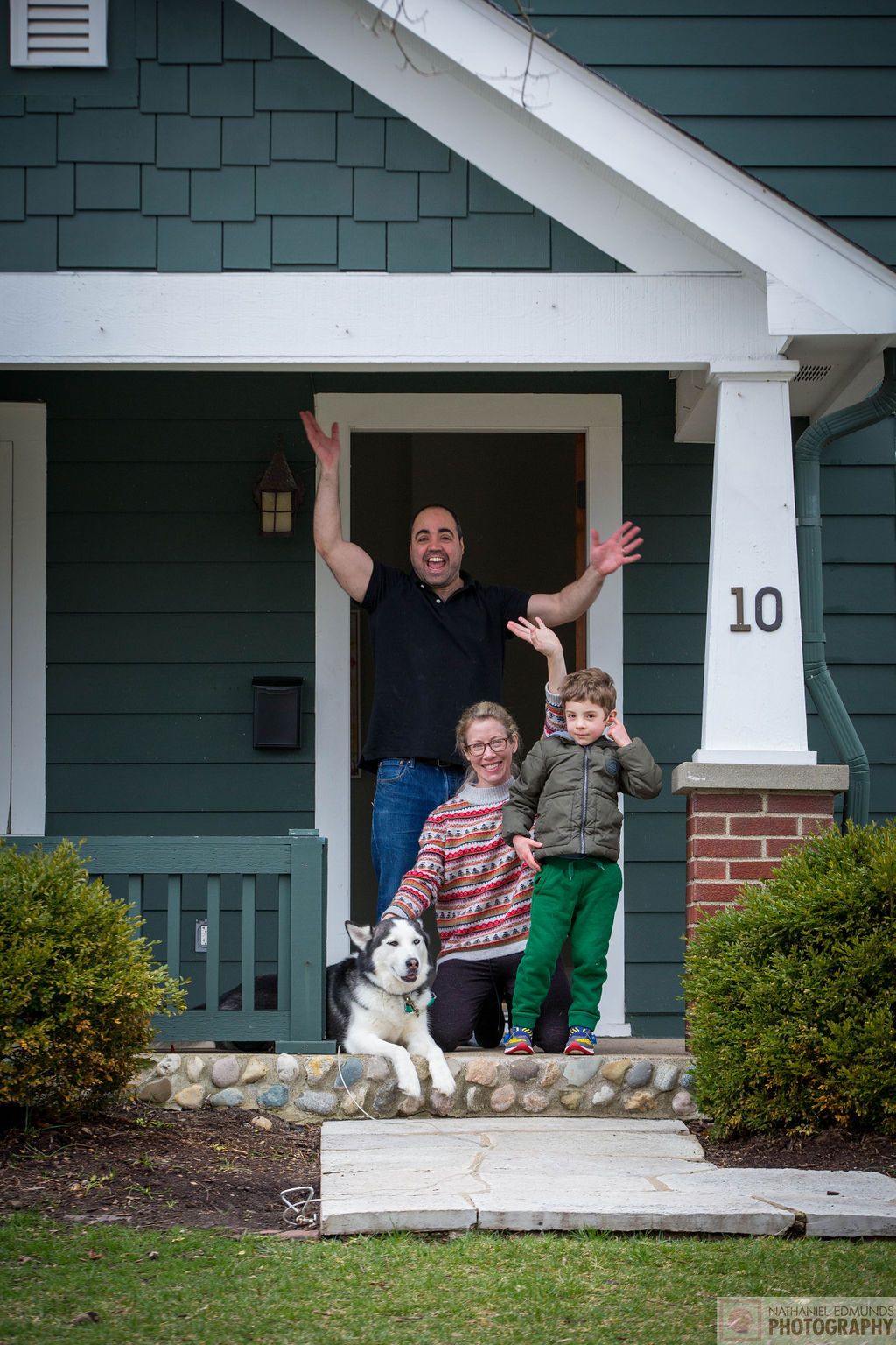 At Our Doorstep pictures of family during the pandemic