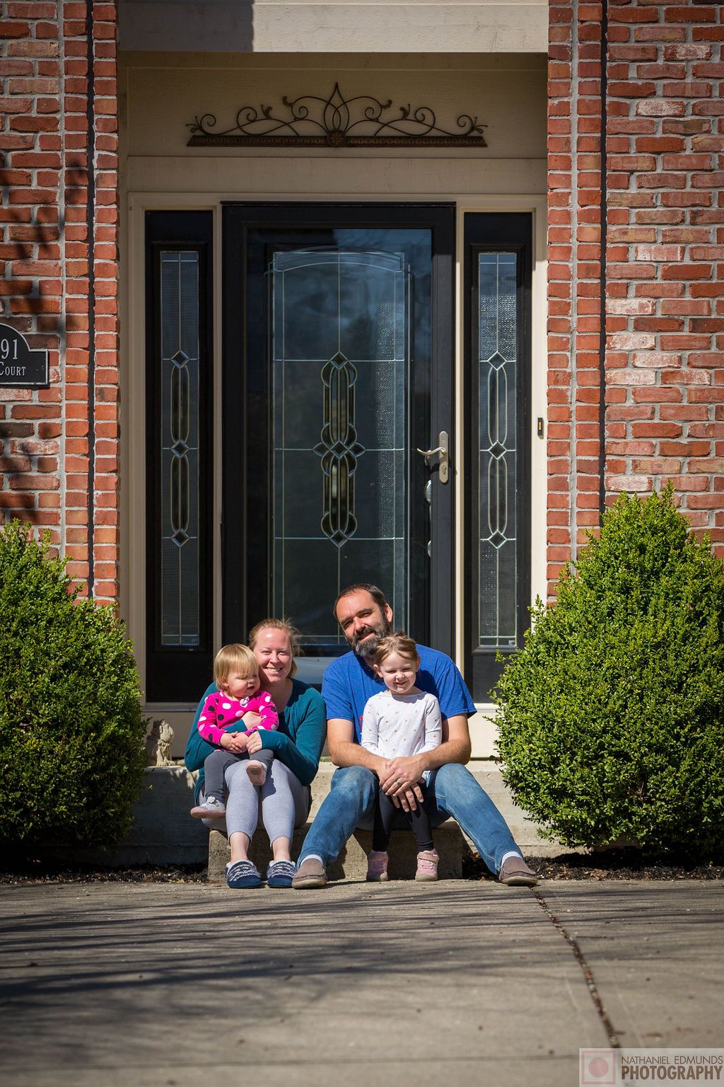 At Our Doorstep pictures of family during the pandemic