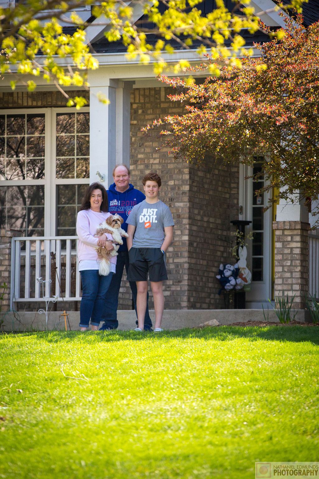 At Our Doorstep pictures of family during the pandemic