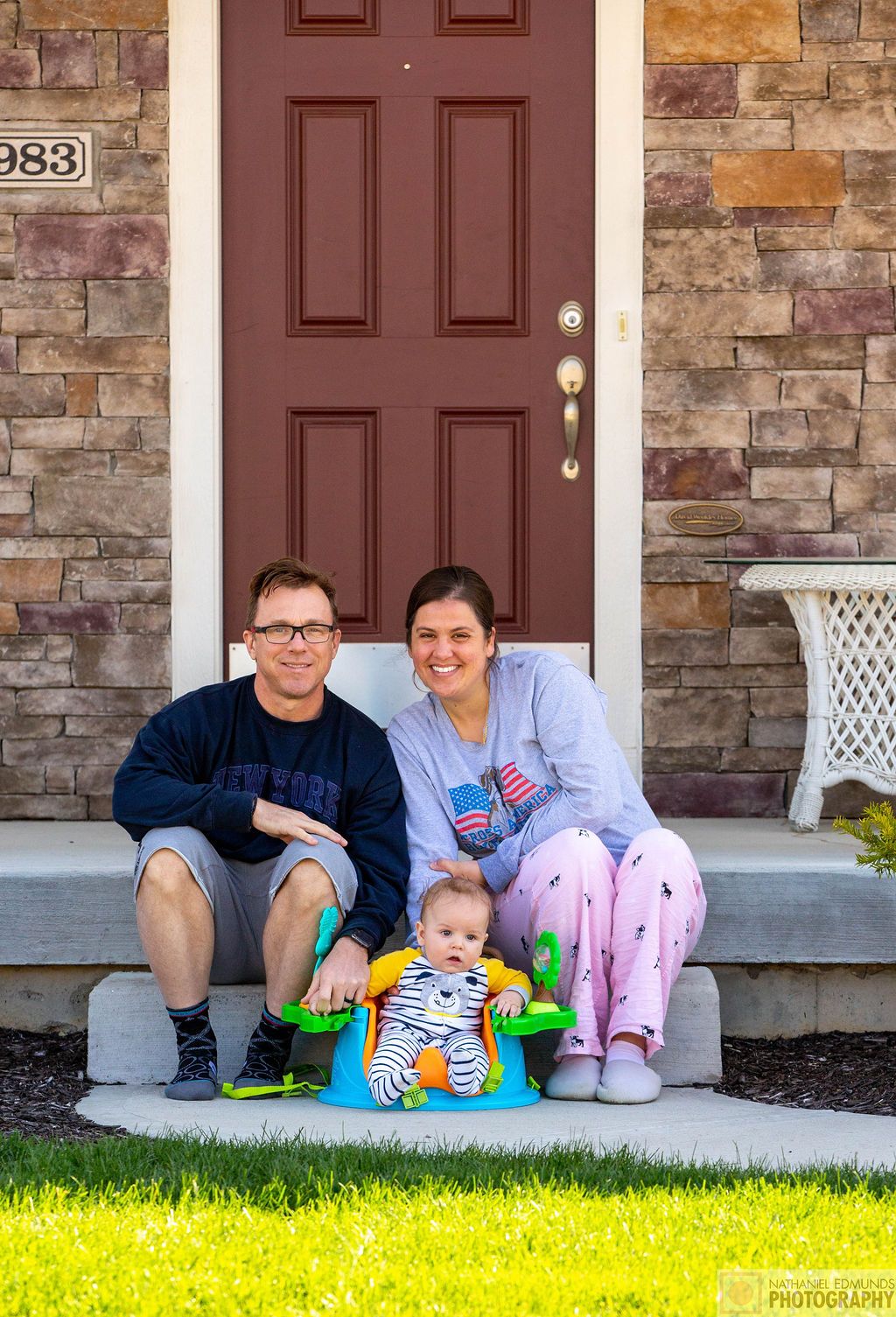 At Our Doorstep pictures of family during the pandemic