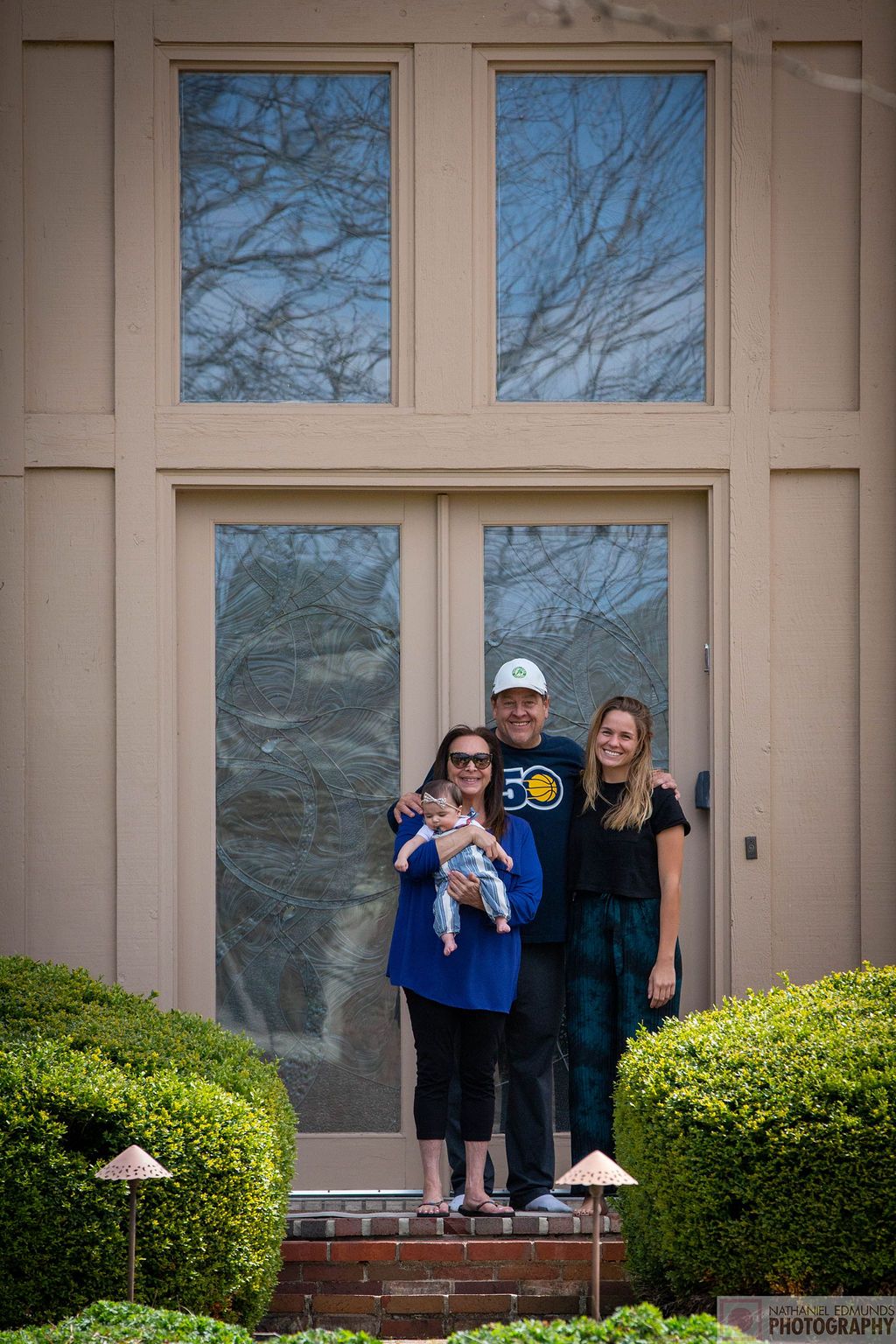 At Our Doorstep pictures of family during the pandemic