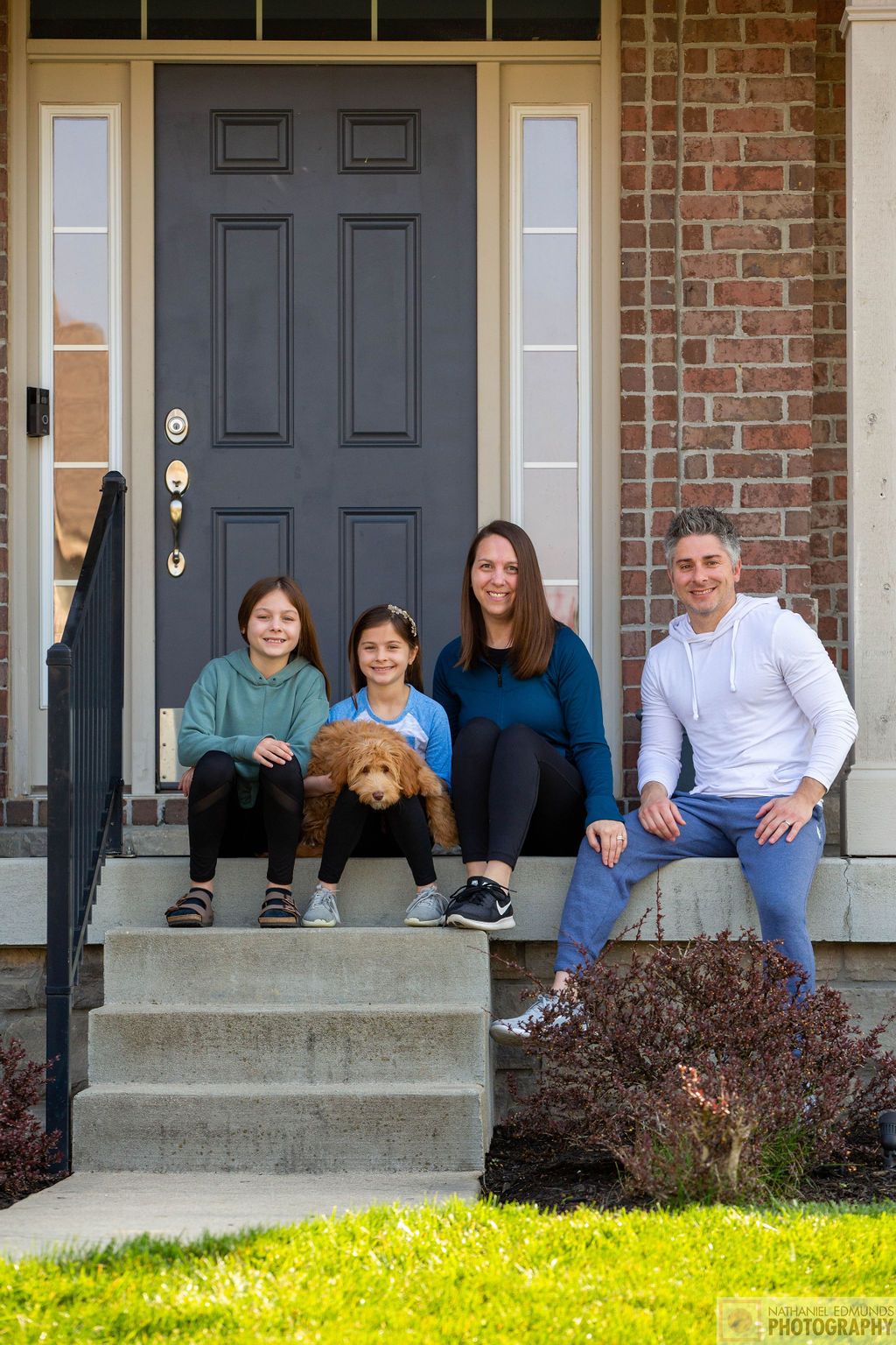 At Our Doorstep pictures of family during the pandemic