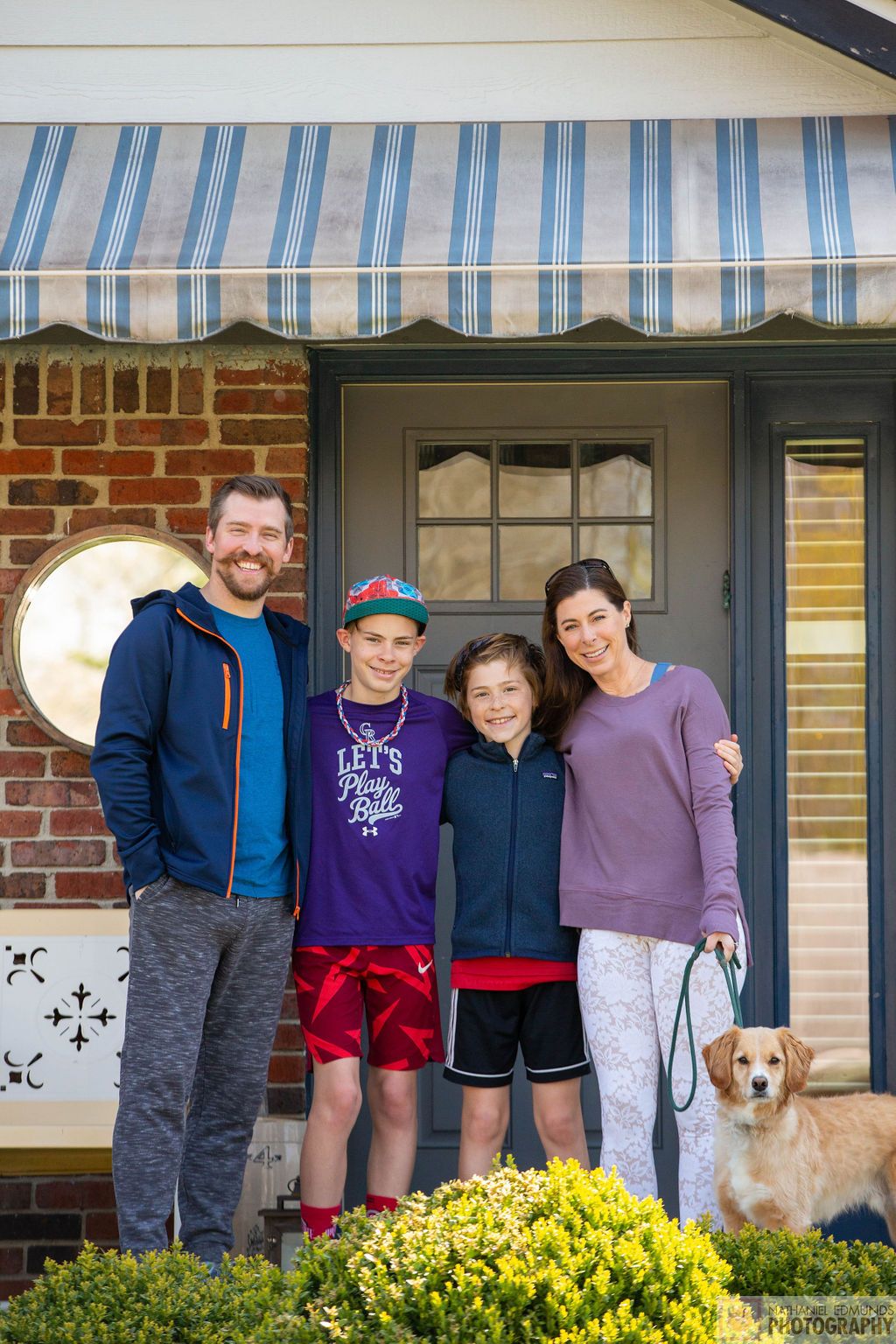 At Our Doorstep pictures of family during the pandemic