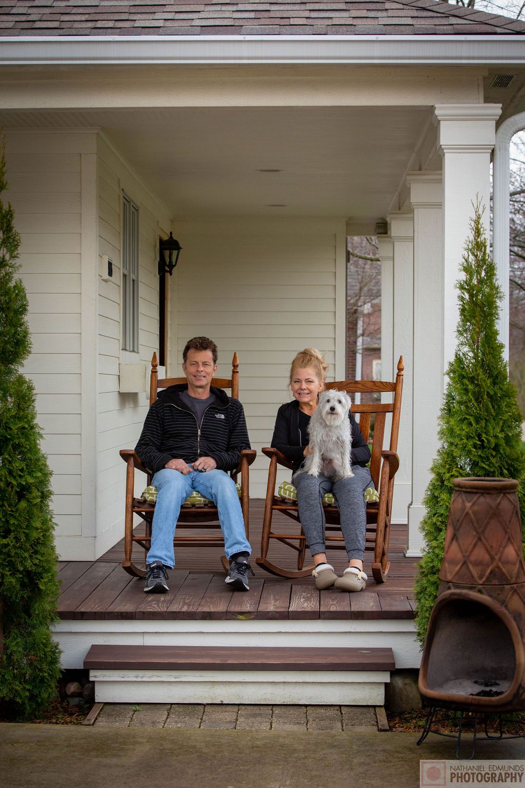 At Our Doorstep pictures of family during the pandemic
